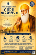 Second Guru Nanak Dev Ji Free Poster