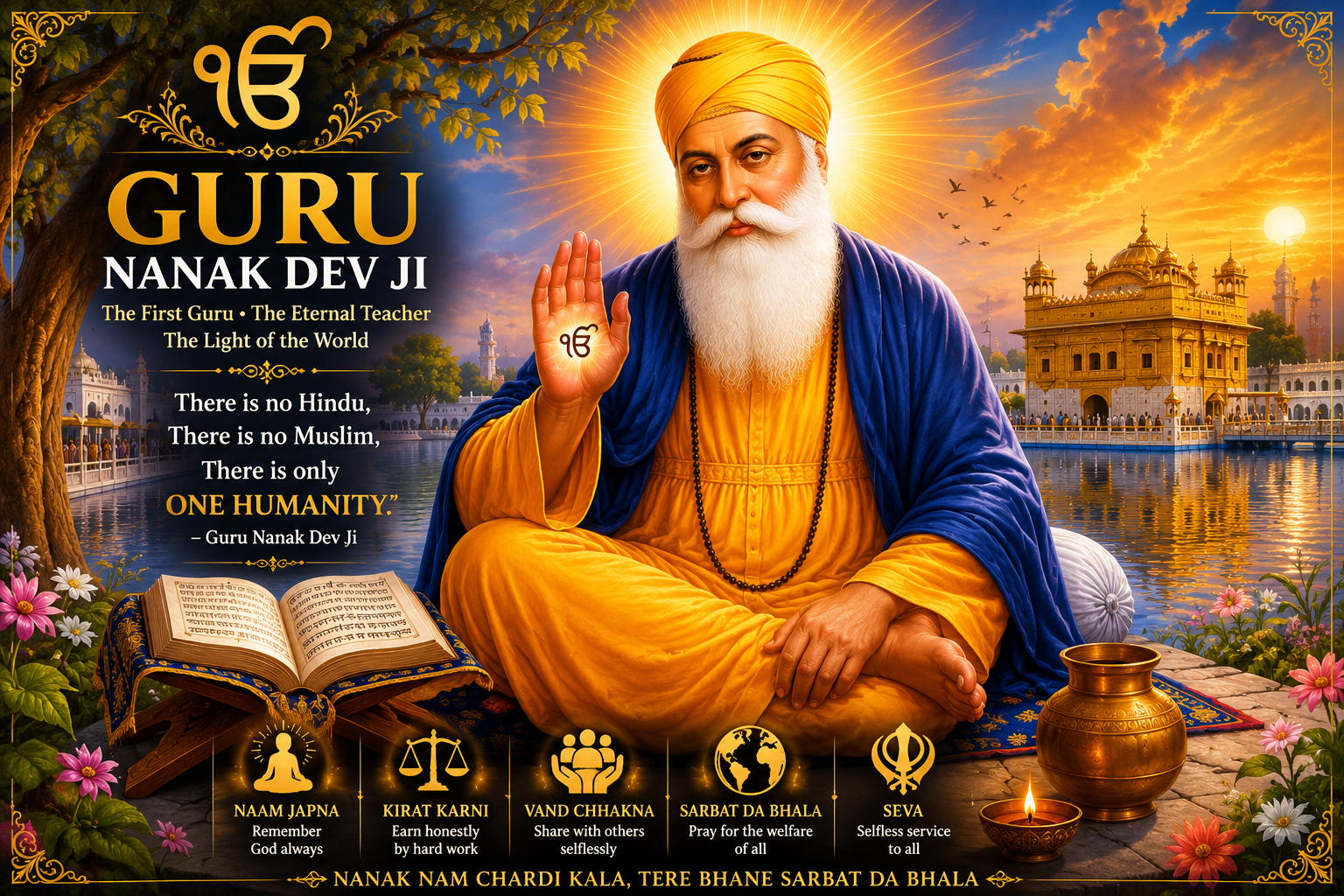 Guru Nanak Wall Art 2